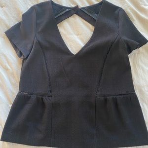 Sezane Keyhole Top